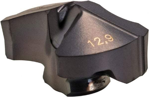 Iscar - Series IDI-SG, 12.9mm Diam Grade IC908 140° Replaceable Drill Tip - Carbide, TiAlN Finish, 12 Seat Size - Apex Tool & Supply