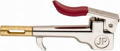 Value Collection - 90 Max psi High Flow Safety Nozzle Thumb Lever Blow Gun - 1/4 NPT, Chrome Plated Zinc - Apex Tool & Supply