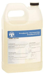 Master Fluid Solutions - Trim SC536, 1 Gal Bottle Cutting & Grinding Fluid - Semisynthetic, For Drilling, Reaming, Tapping - Apex Tool & Supply