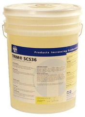 Master Fluid Solutions - Trim SC536, 5 Gal Pail Cutting & Grinding Fluid - Semisynthetic, For Drilling, Reaming, Tapping - Apex Tool & Supply