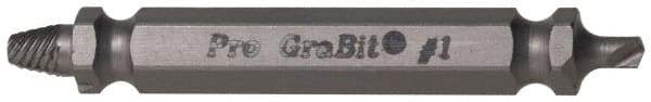 Alden - Bolt & Screw Extractor - #10, M5 Extractor for #4 to #7 Screw, 2" OAL - Apex Tool & Supply