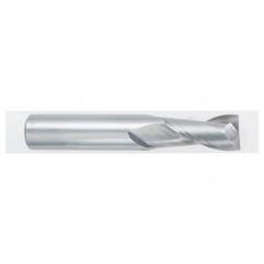 15/64 Dia. x 2-1/2 Overall Length 2-Flute Square End Solid Carbide SE End Mill-Round Shank-Center Cutting-TiALN - Apex Tool & Supply