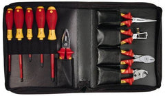 Wiha - 10 Piece Insulated Hand Tool Set - Comes in Tool Box - Apex Tool & Supply