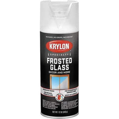 Krylon - Frosted Glass (Color), Frosted, Glass Frosting Spray Paint - 12 oz Container - Apex Tool & Supply