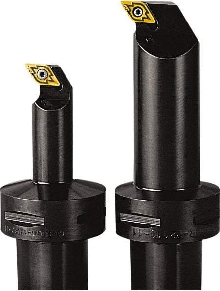 Seco - Left Hand Cut, Size C5, DNMU 1104 Insert Compatiblity, Internal Modular Turning & Profiling Cutting Unit Head - 17mm Ctr to Cutting Edge, 90mm Head Length, Series Seco-Capto - Apex Tool & Supply