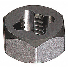 M10x1.5 377 Carbon Steel Hexagon Rethreading Die - Apex Tool & Supply