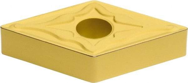 Sumitomo - DNMG433 EUX Grade AC810P Carbide Turning Insert - Al2O3 Finish, 55° Diamond, 1/2" Inscr Circle, 3/16" Thick, 3/64" Corner Radius - Apex Tool & Supply
