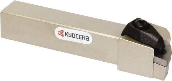 Kyocera - DWLN, Left Hand Cut, 95° Lead Angle, 3/4" Shank Height x 3/4" Shank Width, Negative Rake Indexable Turning Toolholder - 4-1/2" OAL, WN_G33, WN_M33 Insert Compatibility, Series DWLN - Apex Tool & Supply