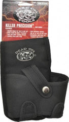 Dead On - 1 Pocket Tape Measure Holster - Polyester, Black, 5" Wide x 7" High - Apex Tool & Supply