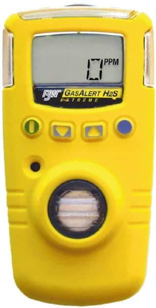 BW Technologies by Honeywell - Visual, Vibration & Audible Alarm, LCD Display, Single Gas Detector - Monitors Carbon Monoxide, -30 to 50°C Working Temp - Apex Tool & Supply