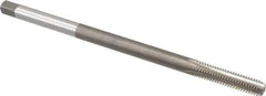 Kennametal - 5/16-18 UNC 4 Flute H3 Bright Finish High Speed Steel Hand Extension Tap - Bottoming Chamfer, 6" OAL, 2B/3B Class of Fit - Apex Tool & Supply