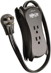 Tripp-Lite - 3 Outlets, 120 VAC15 Amps, 1.5' Cord, Power Outlet Strip - Floor, Keyhole Mount, 5-15 NEMA Configuration, 1.4" Strip - Apex Tool & Supply