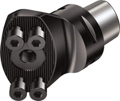 Sandvik Coromant - C5;70 System Size, Modular Tool Holding System Adapter - 65mm Projection, 4-1/64" OAL, Through Coolant - Exact Industrial Supply