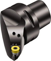 Sandvik Coromant - Left Hand Cut, Size C5, RCMT 10 T3 M0 Insert Compatiblity, Modular Turning & Profiling Cutting Unit Head - 35mm Ctr to Cutting Edge, 60mm Head Length, Through Coolant, Series CoroTurn 107 - Apex Tool & Supply