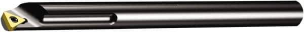 Sandvik Coromant - 11mm Min Bore Diam, 125mm OAL, 10mm Shank Diam, A..STUCR/L Indexable Boring Bar - Screw-On Holding Method - Apex Tool & Supply