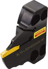 Sandvik Coromant - N123H2-0400-0004-TF Insert, 17mm Head Length, Modular Grooving Blade Holder Head - Right Hand Cut, System Size 70, Through Coolant, Series CoroCut 1-2 - Apex Tool & Supply