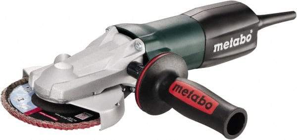 Metabo - 4-1/2" Wheel Diam, 10,000 RPM, Corded Angle & Disc Grinder - 5/8-11 Spindle - Apex Tool & Supply