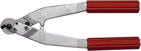 FELCO - 12-51/64" OAL, 1/4" Capacity, Cable Cutter - Apex Tool & Supply