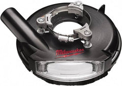 Milwaukee Tool - 7" Diam Grinder Dust Shroud - For Use with Sanders/Grinders - Apex Tool & Supply
