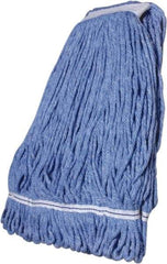 Ability One - 1-1/4" Medium Blended Fiber Loop End Mop Head - 2 Ply, Clamp Jaw Connection - Apex Tool & Supply