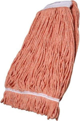 Ability One - 1-1/4" Medium Blended Fiber Loop End Mop Head - 4 Ply, Side Loading Connection - Apex Tool & Supply