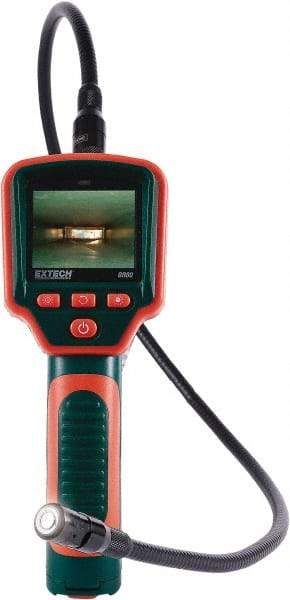 Extech - Video Borescope - 17 mm Probe Diameter, 2.4 Inch LCD Display, 480 x 234 Resolution - Apex Tool & Supply