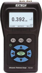 Extech - 0.02" to 20" Measurement, 0.001" Resolution Electronic Thickness Gage - Apex Tool & Supply