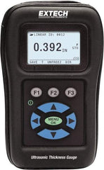 Extech - 0.02" to 20" Measurement, 0.001" Resolution Electronic Thickness Gage - Apex Tool & Supply
