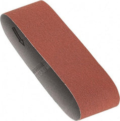 Porter-Cable - 3" Wide x 21" OAL, 50 Grit, Zirconia Alumina Abrasive Belt - Zirconia Alumina, Coarse, Coated, X Weighted Cloth Backing, Dry - Apex Tool & Supply