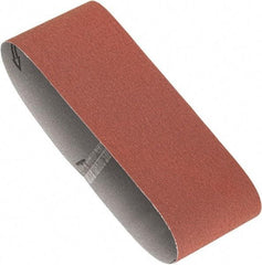 Porter-Cable - 4" Wide x 24" OAL, 50 Grit, Zirconia Alumina Abrasive Belt - Zirconia Alumina, Coarse, Coated, X Weighted Cloth Backing, Dry - Apex Tool & Supply