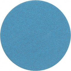 Porter-Cable - 5" Diam, 100 Grit Zirconia Alumina Adhesive PSA Disc - Fine Grade, Tan, C Weighted Backing, Flexible, 13,000 Max RPM - Apex Tool & Supply