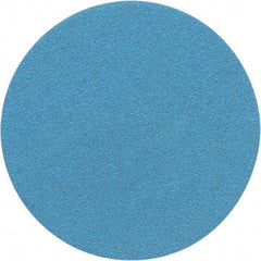 Porter-Cable - 5" Diam, 180 Grit Zirconia Alumina Adhesive PSA Disc - Very Fine Grade, Tan, C Weighted Backing, Flexible, 13,000 Max RPM - Apex Tool & Supply