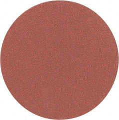 Porter-Cable - 5" Diam, 120 Grit Aluminum Oxide Adhesive PSA Disc - Fine Grade, Tan, C Weighted Backing, Flexible, 13,000 Max RPM - Apex Tool & Supply