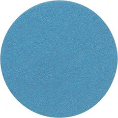 Porter-Cable - 5" Diam, 40 Grit Zirconia Alumina Adhesive PSA Disc - Coarse Grade, Tan, C Weighted Backing, Flexible, 13,000 Max RPM - Apex Tool & Supply