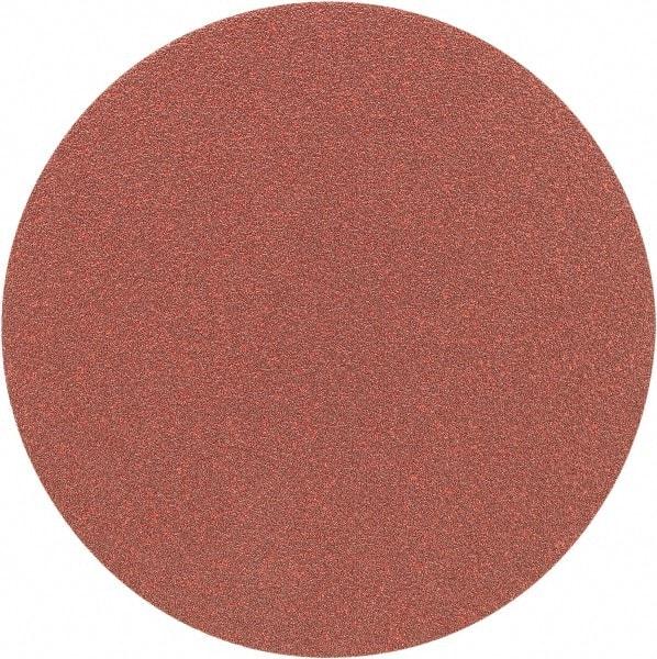 Porter-Cable - 5" Diam, 180 Grit Aluminum Oxide Adhesive PSA Disc - Very Fine Grade, Tan, C Weighted Backing, Flexible, 13,000 Max RPM - Apex Tool & Supply
