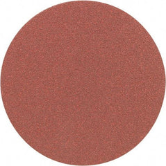 Porter-Cable - 5" Diam, 180 Grit Aluminum Oxide Adhesive PSA Disc - Very Fine Grade, Tan, C Weighted Backing, Flexible, 13,000 Max RPM - Apex Tool & Supply
