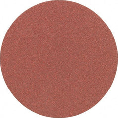 Porter-Cable - 5" Diam, 60 Grit Aluminum Oxide Adhesive PSA Disc - Medium Grade, Tan, C Weighted Backing, Flexible, 13,000 Max RPM - Apex Tool & Supply