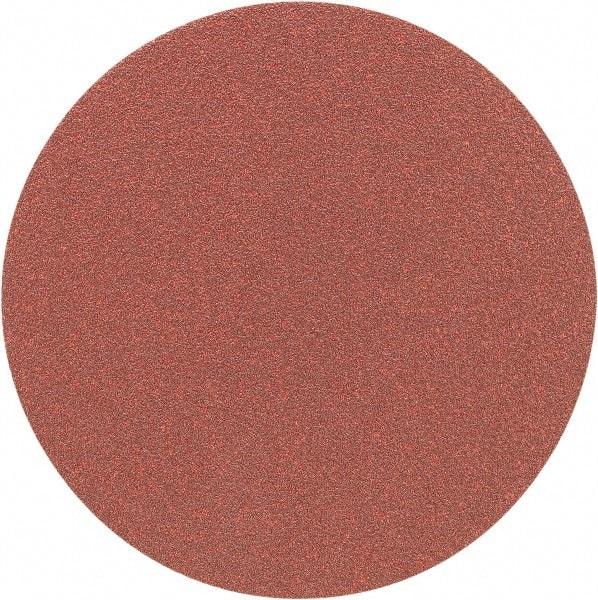 Porter-Cable - 5" Diam, 220 Grit Aluminum Oxide Adhesive PSA Disc - Very Fine Grade, Tan, C Weighted Backing, Flexible, 13,000 Max RPM - Apex Tool & Supply