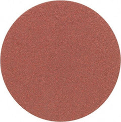 Porter-Cable - 5" Diam, 80 Grit Aluminum Oxide Adhesive PSA Disc - Medium Grade, Tan, C Weighted Backing, Flexible, 13,000 Max RPM - Apex Tool & Supply