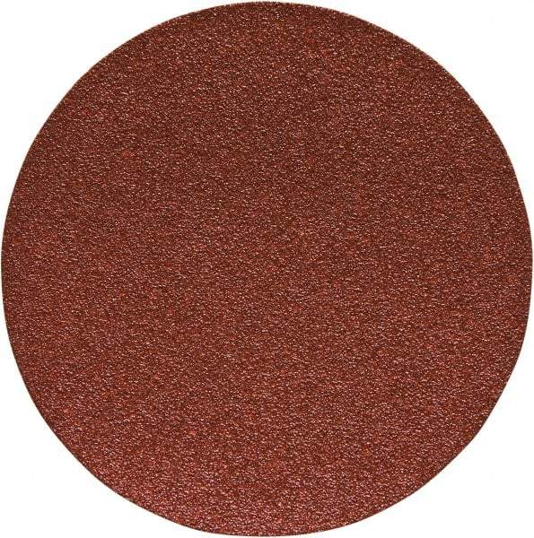 Porter-Cable - 6" Diam, 40 Grit Aluminum Oxide Adhesive PSA Disc - Coarse Grade, Tan, C Weighted Backing, Flexible, 13,000 Max RPM - Apex Tool & Supply