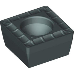Kennametal - SPPX15T508 MD Grade KCU40 Carbide Indexable Drill Insert - TiN/TiAlN Finish, Square, 15.73mm Inscribed Circle - Apex Tool & Supply