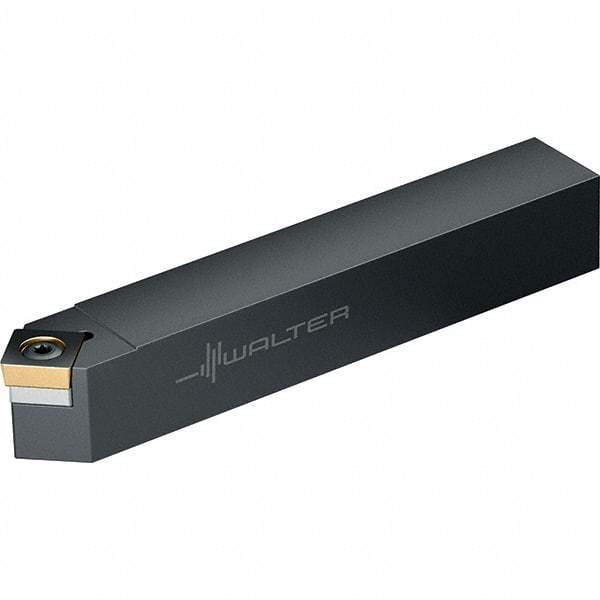 Walter - SSDC, Neutral Cut, 12mm Shank Height x 12mm Shank Width, Neutral Rake Indexable Turning Toolholder - 80mm OAL, SC..09T3.. Insert Compatibility, Series Walter Turn - Apex Tool & Supply