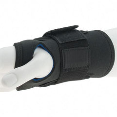 Ergodyne - Size M, Neoprene, Left or Right Hand Wrist Support - Thumb Loop, Black - Apex Tool & Supply