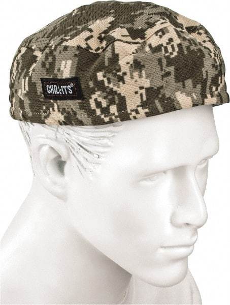 Ergodyne - Size Universal, Cooling Skull Cap - Polyester, Camouflage - Apex Tool & Supply