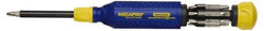 Megapro - Bit Screwdriver - Phillips, Slotted, Torx, Square, with Storage - Apex Tool & Supply