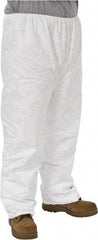 Dupont - Size XL, Tyvek General Purpose Work Pants - 25-1/2 Inch Waist, 28-3/4 Inch Inseam, White - Apex Tool & Supply