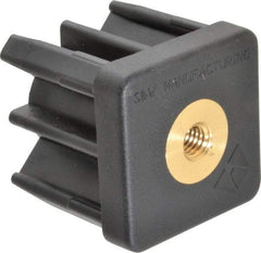 Gibraltar - 2" Tube, 3/8-16 Thread, 1,800 Lb Capacity, Square Tube End - 0.065" Tube Wall, 2" Square - Apex Tool & Supply