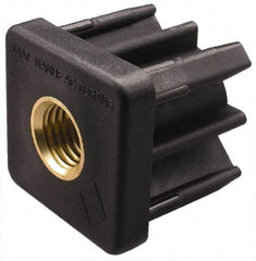 Gibraltar - 1-1/2" Tube, 5/8-11 Thread, 1,000 Lb Capacity, Square Tube End - 0.12" Tube Wall, 1-1/2" Square - Apex Tool & Supply