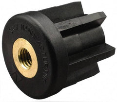 Gibraltar - 1-1/2" Tube, 5/8-11 Thread, 1,000 Lb Capacity, Round Tube End - 0.065" Tube Wall - Apex Tool & Supply