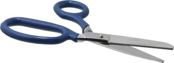 Heritage Cutlery - 2-3/16" LOC, 6-1/4" OAL Standard Shears - Bent Handle, For General Purpose Use - Apex Tool & Supply